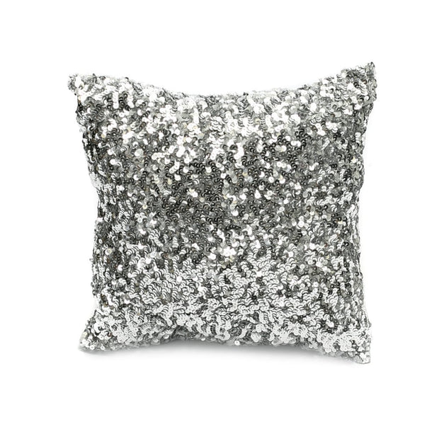 The Glitter Cushion Cover - Silver - 40x40_40