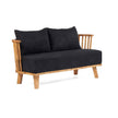 The Malawi Two Seater - Natural Black