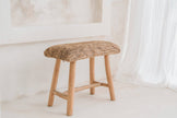 The Raffia Bench - Natural