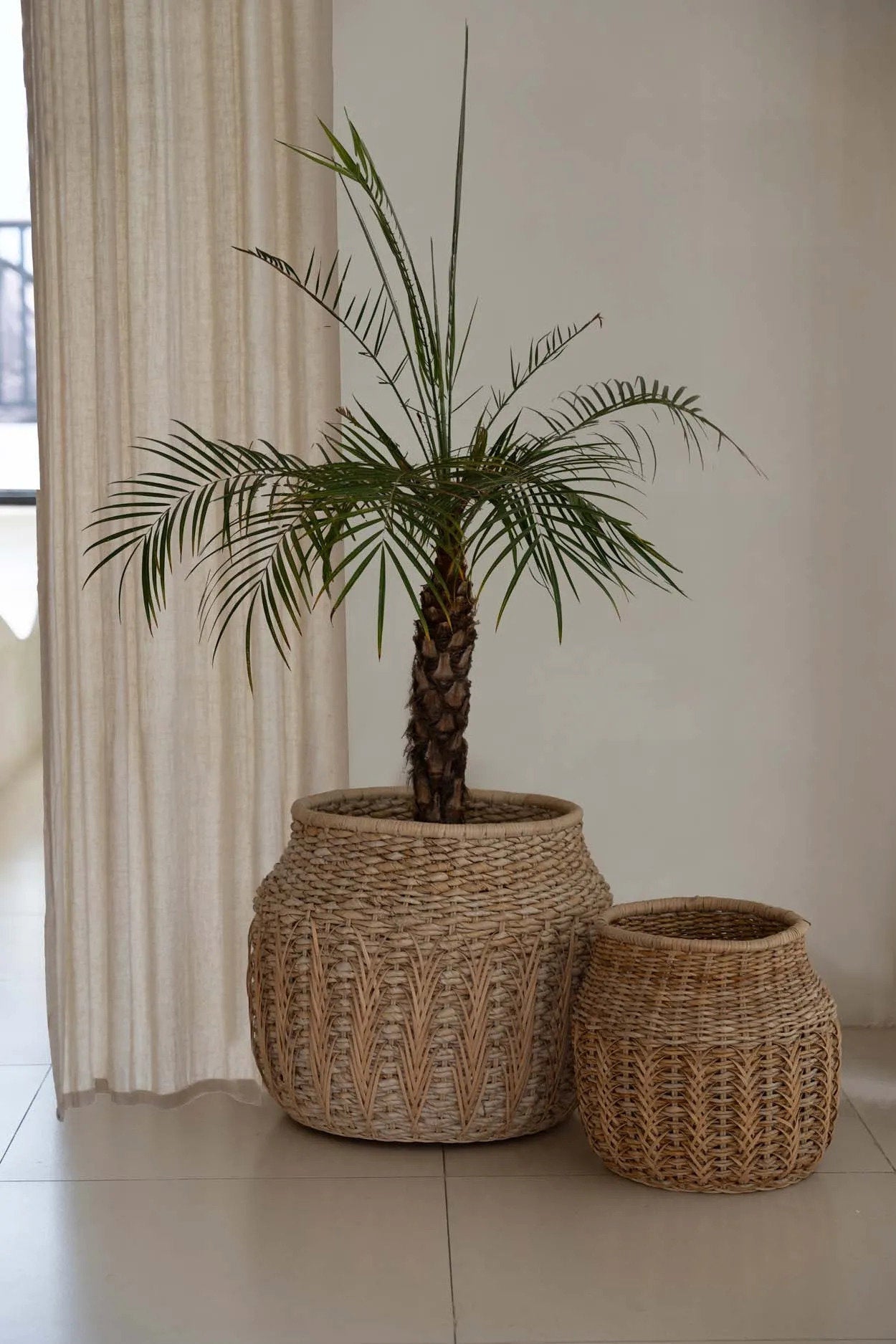 The Luziru Basket - Natural - M_40