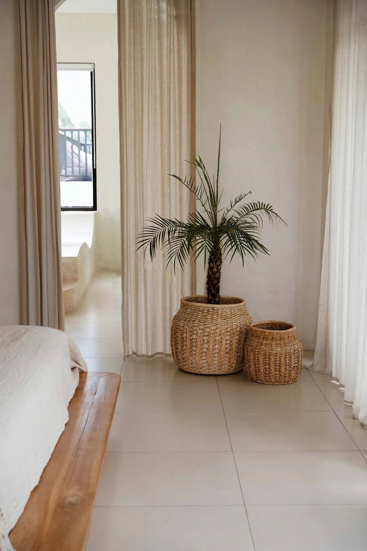 The Luziru Basket - Natural - L_40