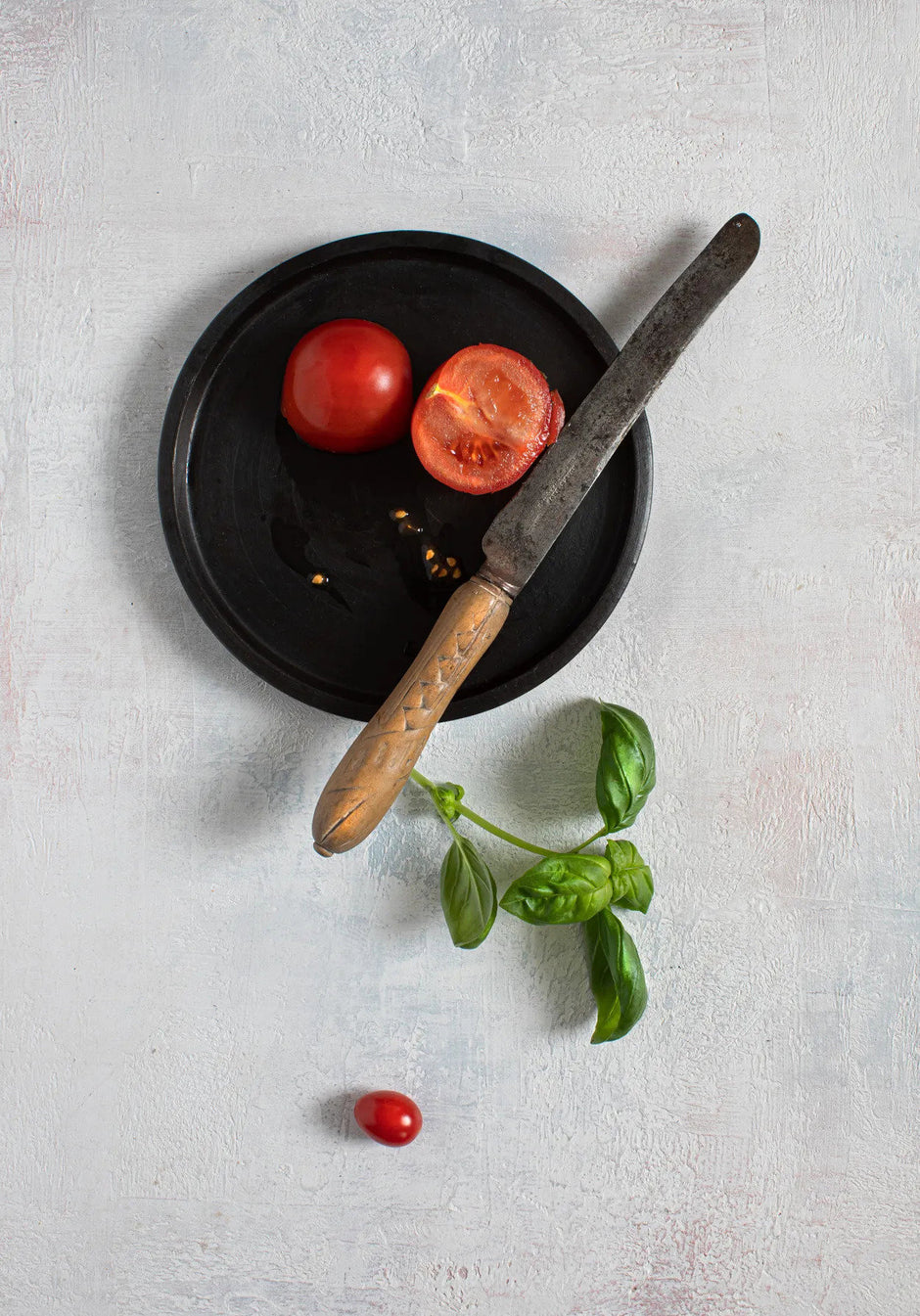 The Burned Plate - Black - S