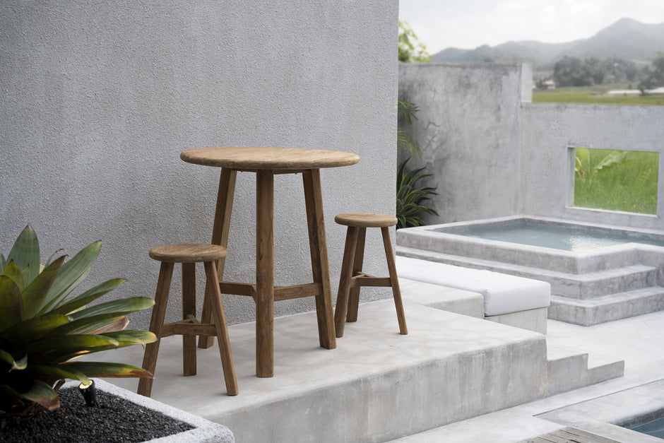 The Fusuma Bar Stool - Outdoor
