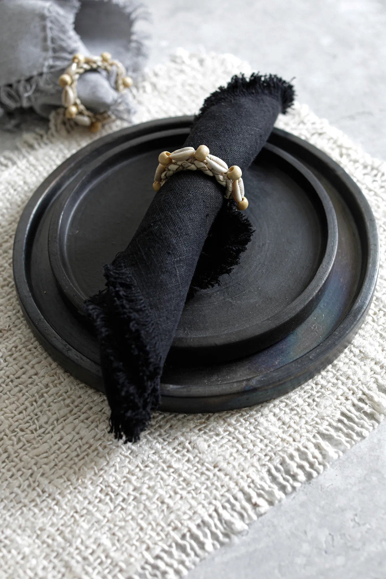 The Burned Plate - Black - S