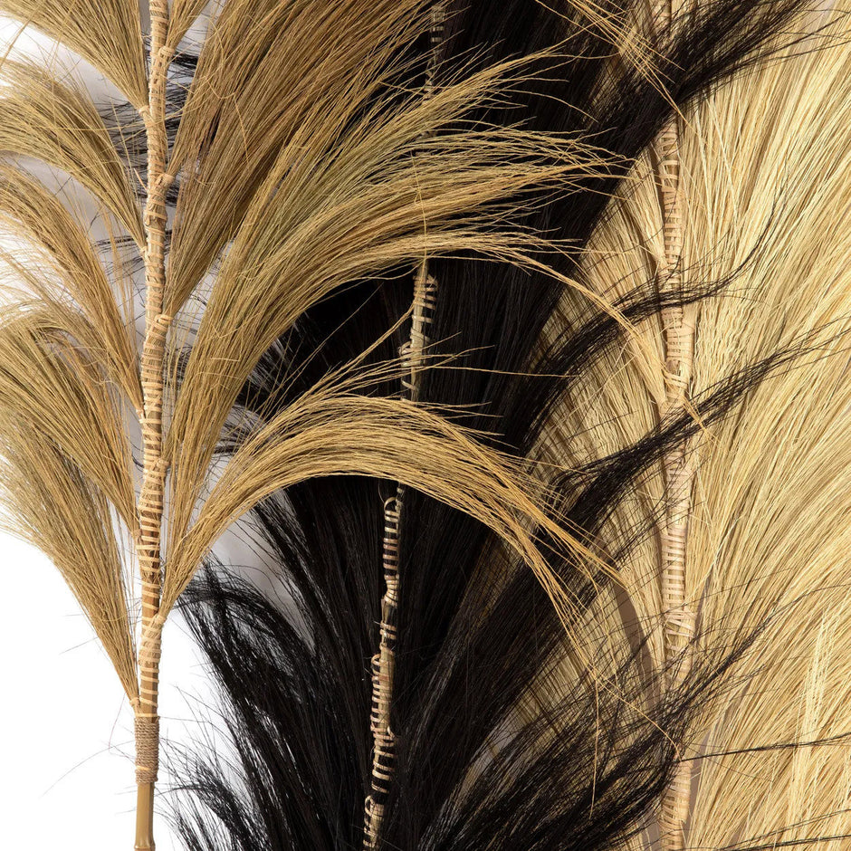 The Stunning Leaf - Black - Set of 6