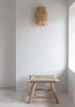 The Porto Seagrass Stool - Natural - M