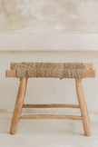 The Porto Seagrass Stool - Natural - M