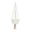 The Macrame Plant Holder - White - L_40