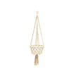 The Macrame Plant Holder - White - M_40