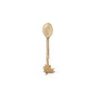 The Palm Tree Tea Spoon - Gold