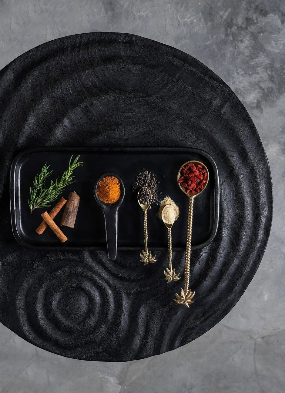 The Palm Tree Tea Spoon - Gold