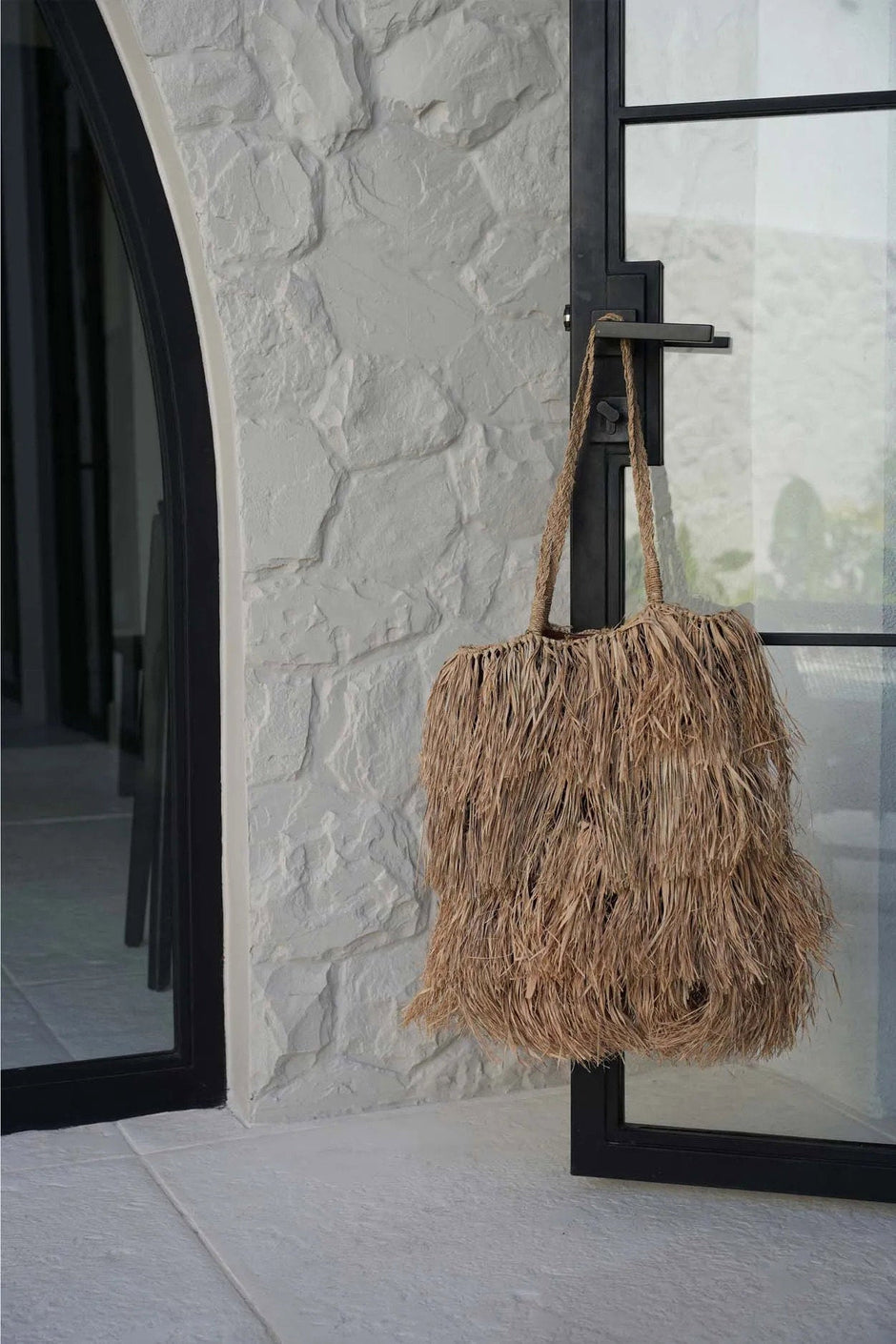 The Raffia Bahamas Tote - Natural