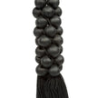The Wooden Beads with Cotton Tassel - Black