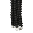 The Wooden Beads Tassel - Black