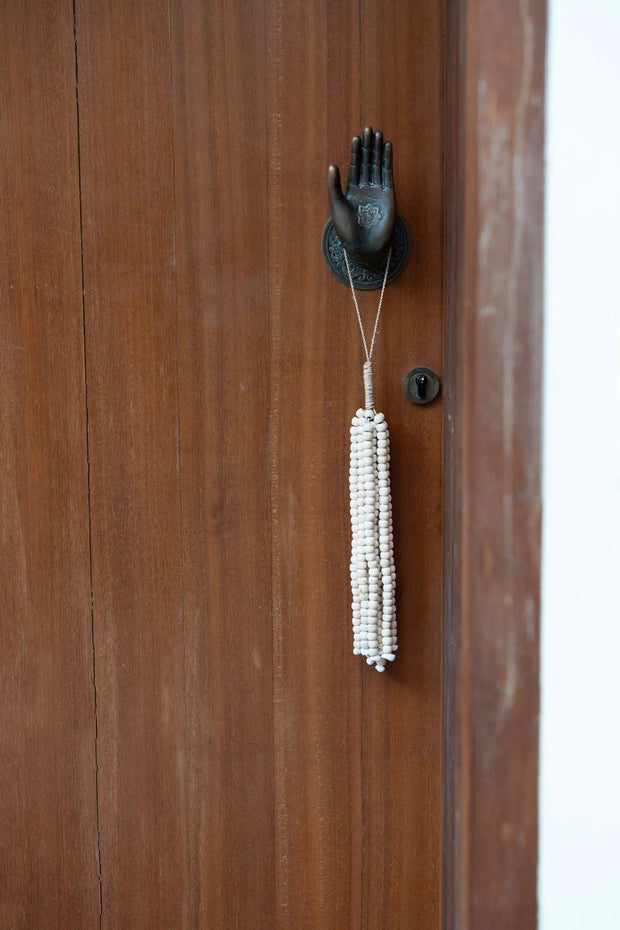 The Wooden Beads Tassel - Natural