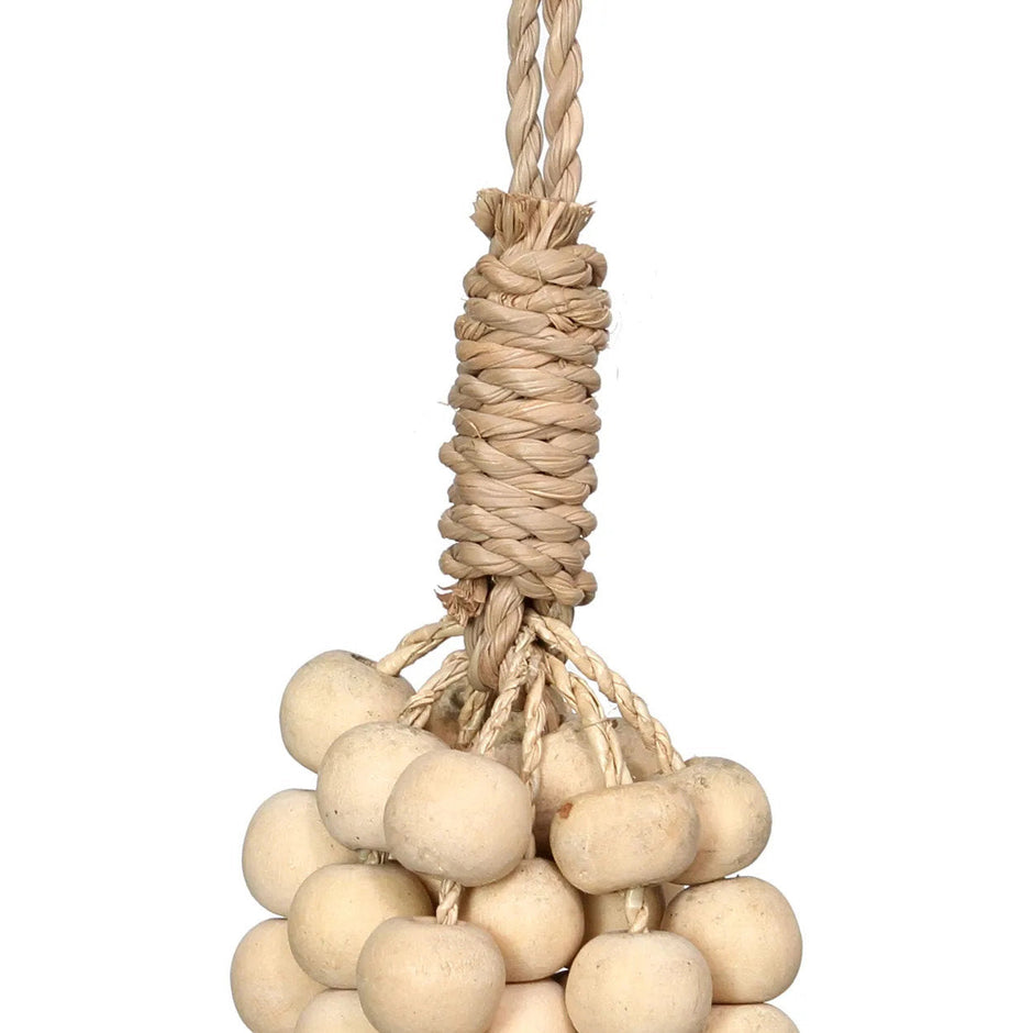 The Wooden Beads Tassel - Natural