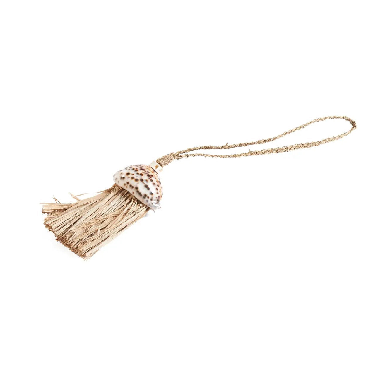 The Raffia Lupina Tassel - Natural