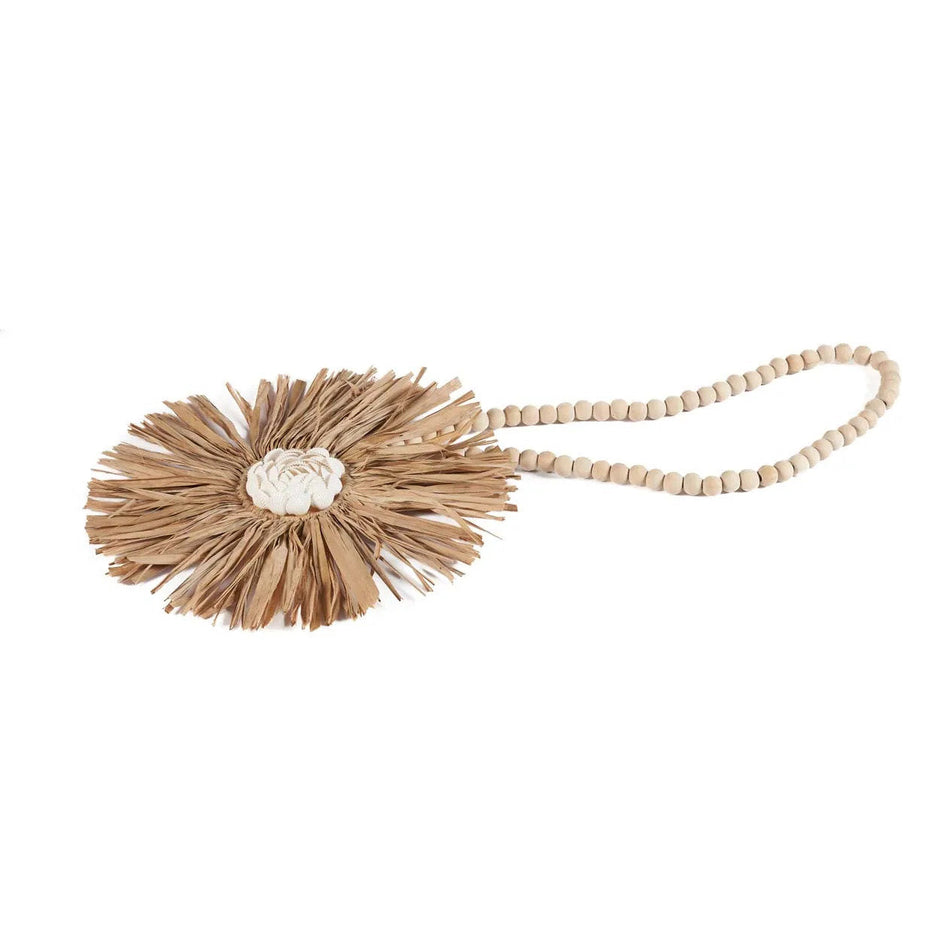 The Raffia Bunga Tassel - Natural