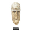 The Cowrie Mask on Stand - Large