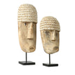 The Cowrie Mask on Stand - Medium
