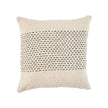 The Misty Cushion Cover - Natural Black