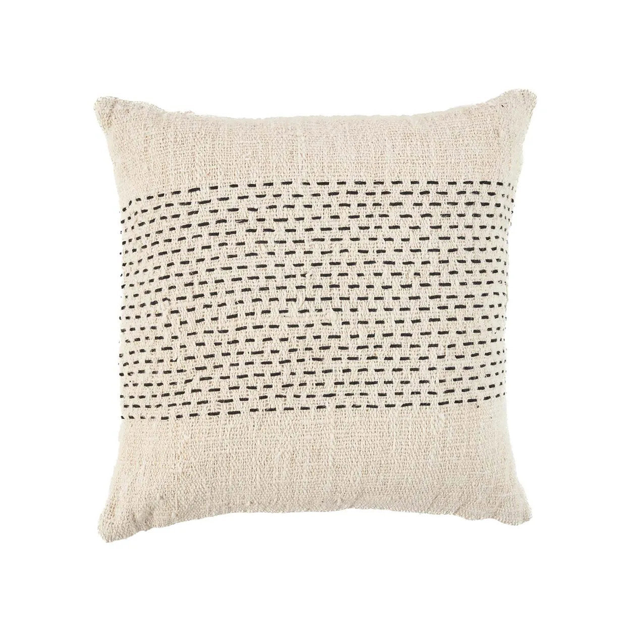 The Misty Cushion Cover - Natural Black