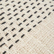The Misty Cushion Cover - Natural Black