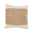 The Raffia Stamp Cushion Cover - Natural