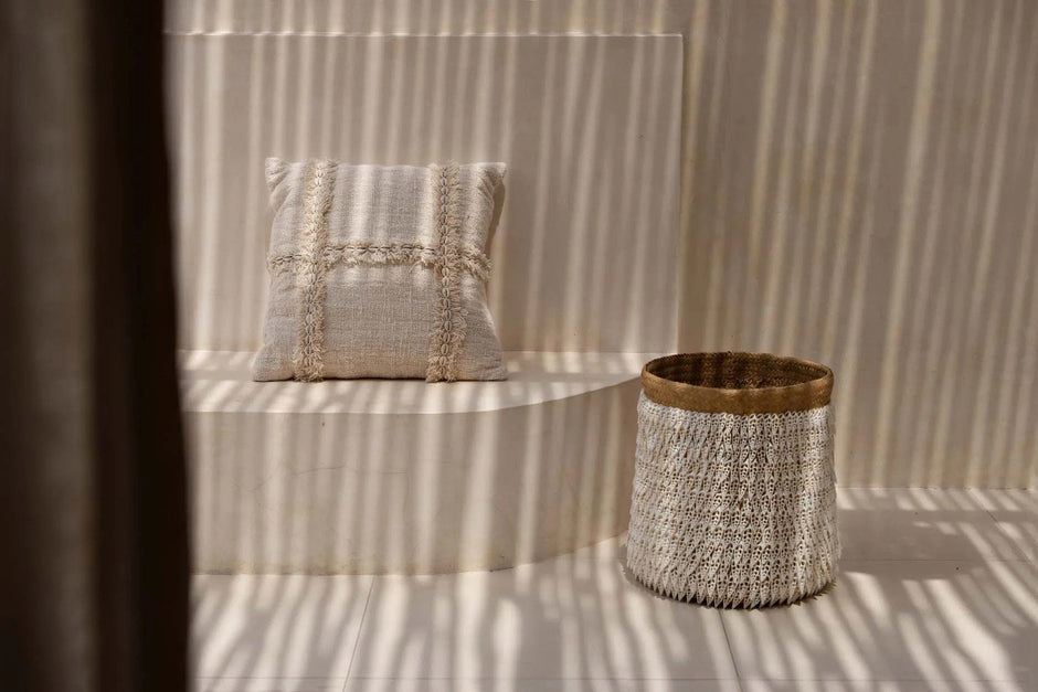 The Nomad Cushion Cover - Natural