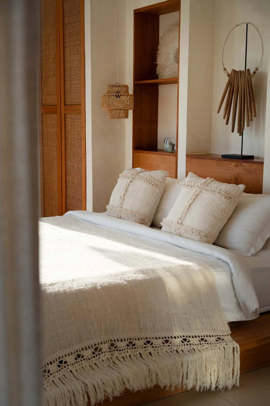 The Nomad Cushion Cover - Natural