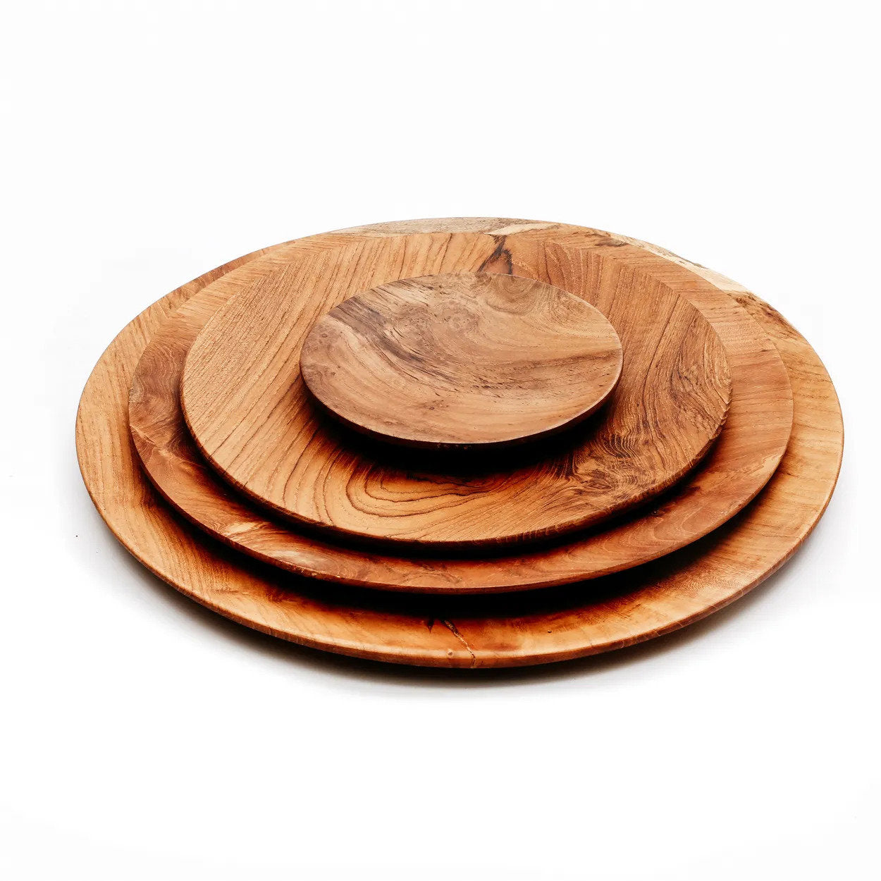 The Teak Root Round Plate - XL