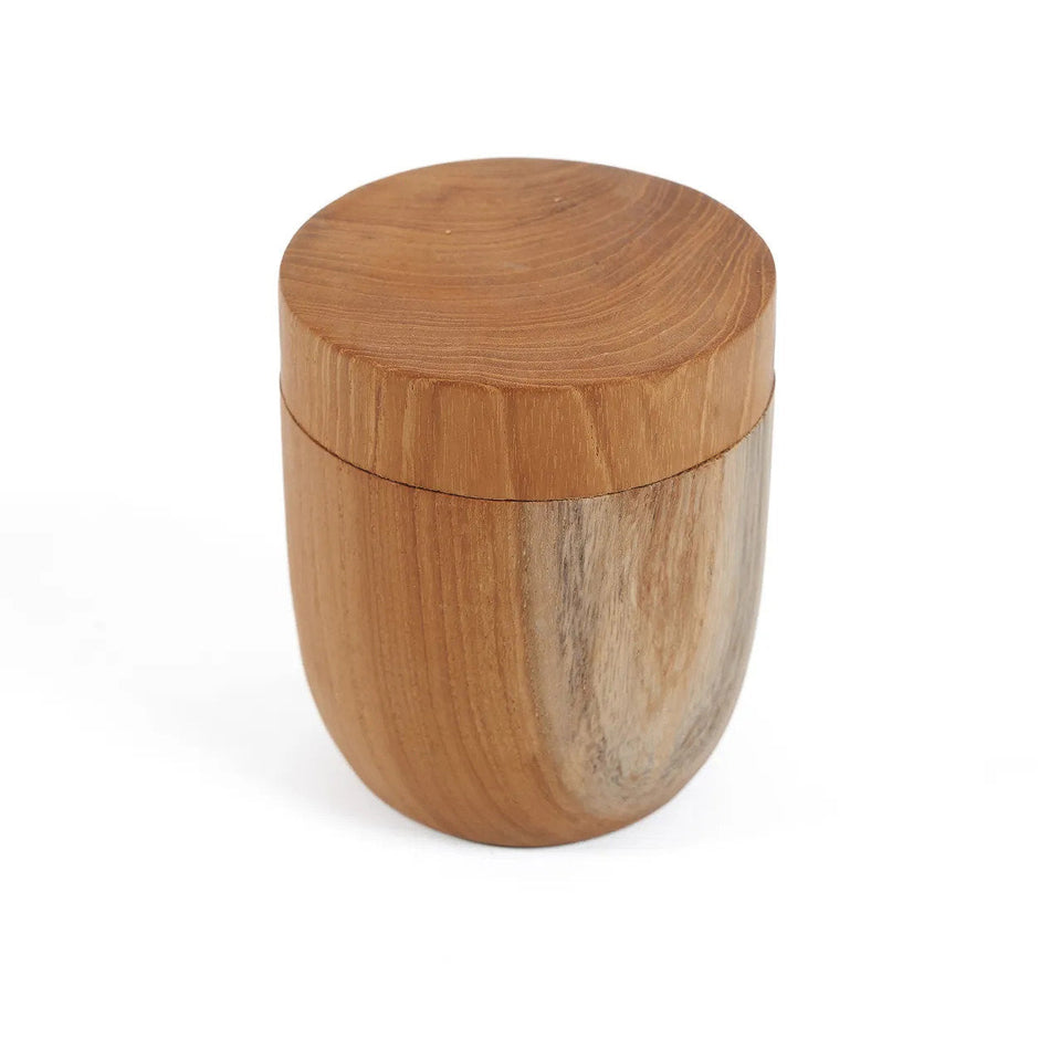 The Teak Root Jar Low - M