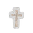 The Macrame Cross - White