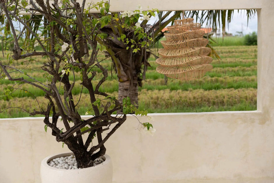 The Good Vibes Pendant - Natural - M