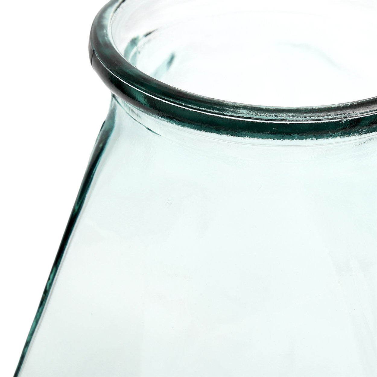 The Long Origami Vase - Blue