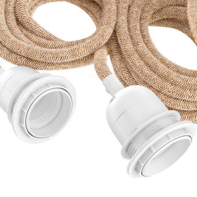 Fitting Lamps Ceiling - Natural White - 3 Fittings