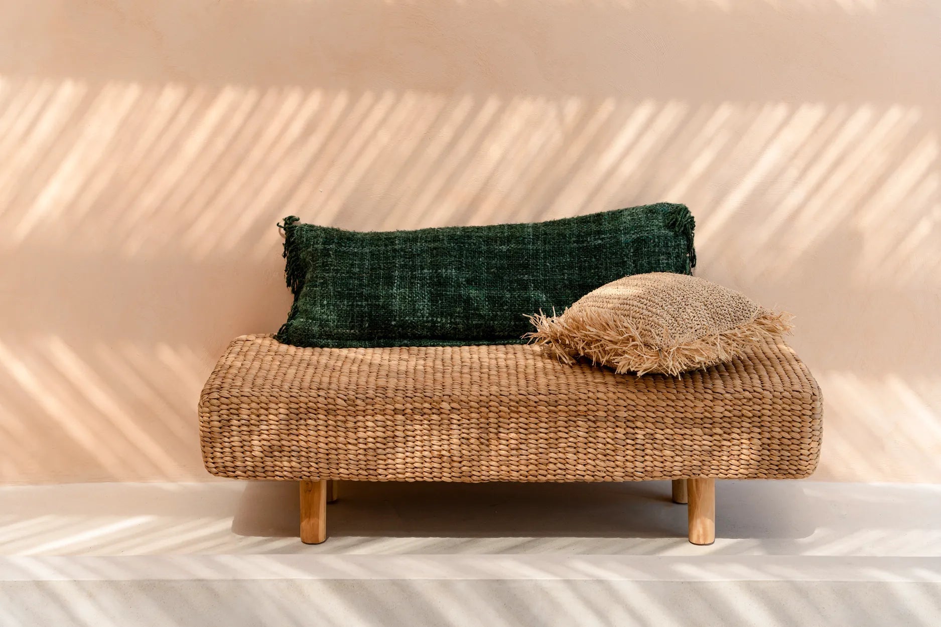 The Oh My Gee Cushion Cover - Forest Green - 35x100