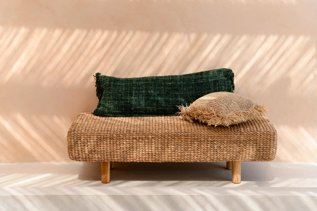 The Oh My Gee Cushion Cover - Forest Green - 35x100