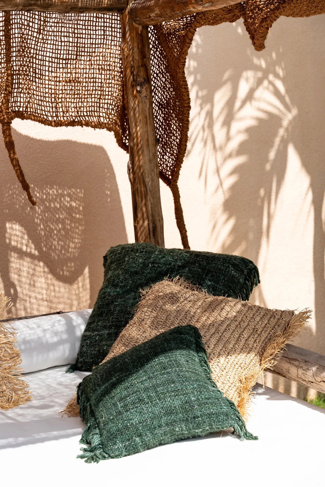 The Oh My Gee Cushion Cover - Forest Green - 40x40