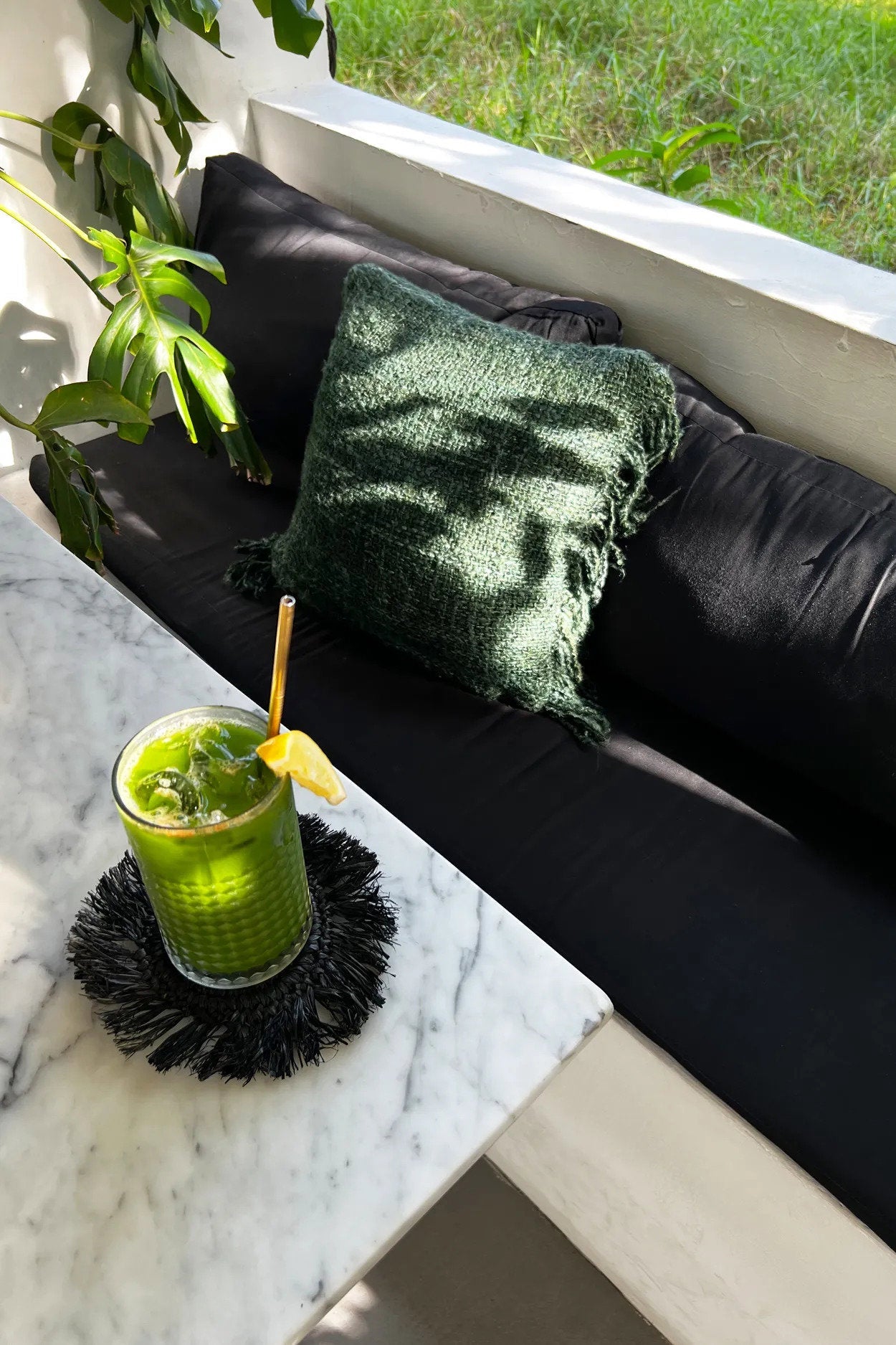 The Oh My Gee Cushion Cover - Forest Green - 40x40