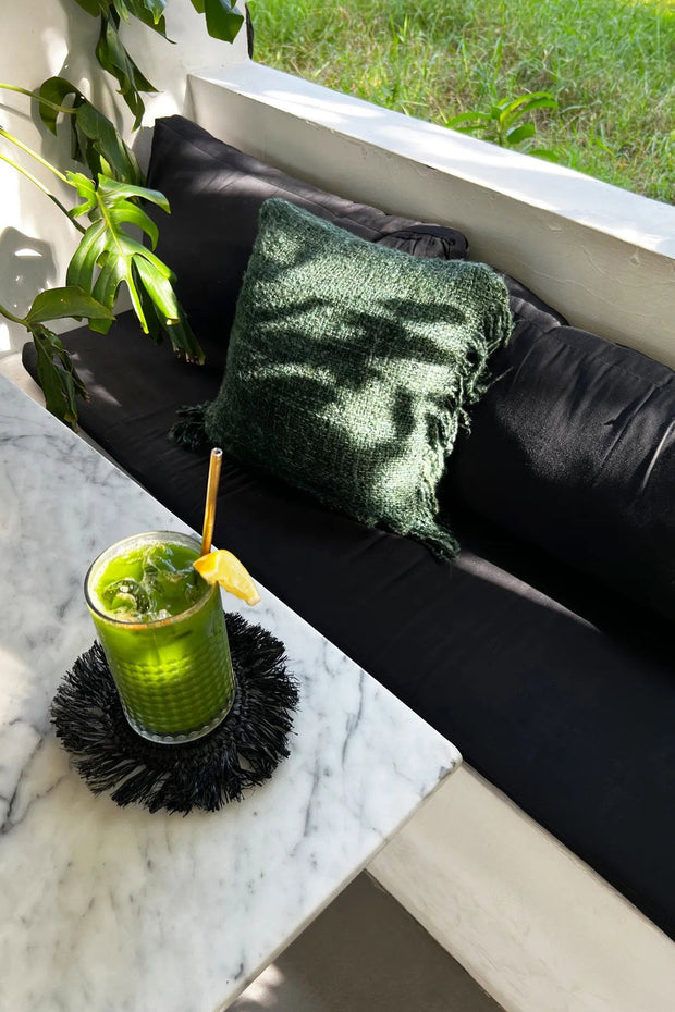 The Oh My Gee Cushion Cover - Forest Green - 40x40