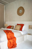 The Oh My Gee Cushion Cover - Rust Velvet - 60x60