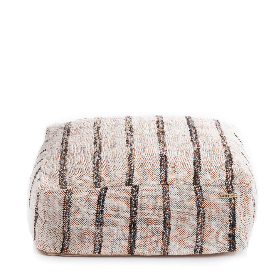 The Oh My Gee Pouffe - Bohemian White