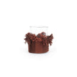 The Oh My Gee Candle Holder - Burgundy Velvet - M