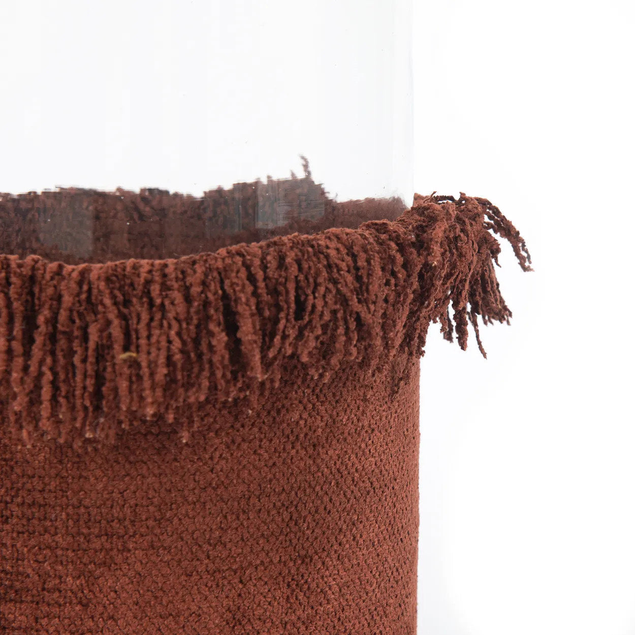 The Oh My Gee Candle Holder - Burgundy Velvet - XXL