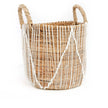 The Straight Stitched Macrame Basket - L
