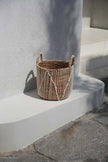 The Straight Stitched Macrame Basket - L
