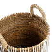 The Straight Stitched Macrame Basket - L