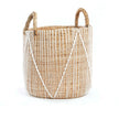 The Straight Stitched Macrame Basket - M