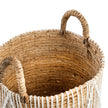 The Straight Stitched Macrame Basket - M